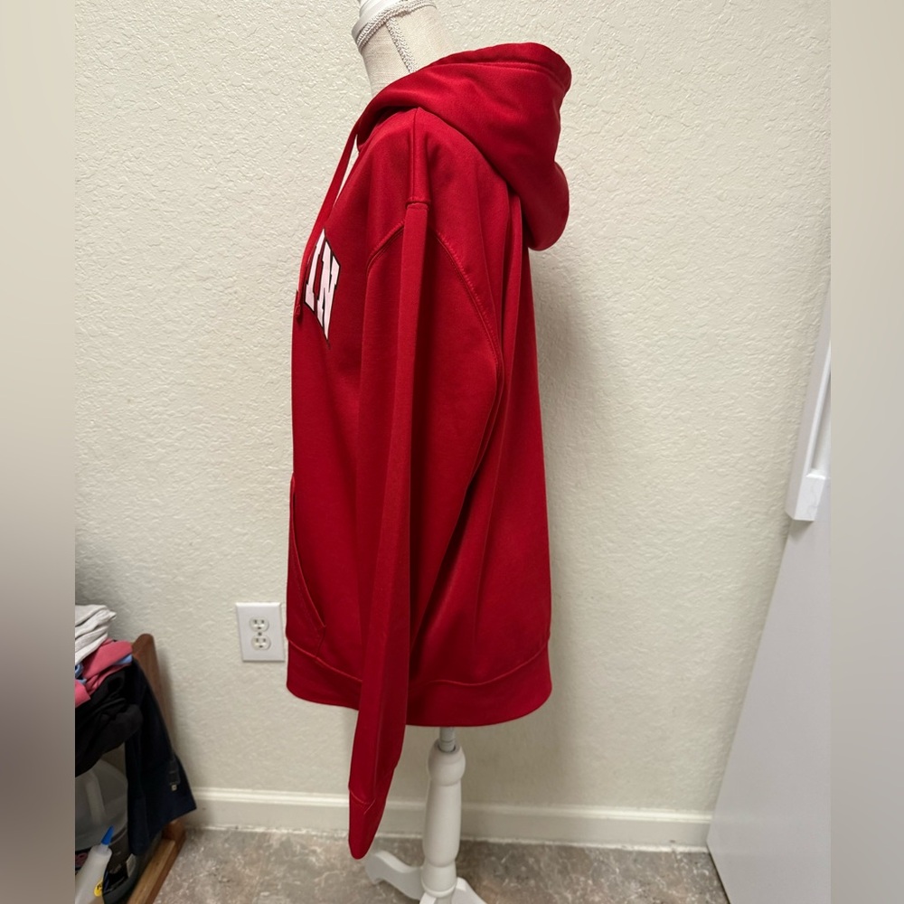 Campus Heritage Red University of Wisconsin Hoodie - Picture 7 of 16